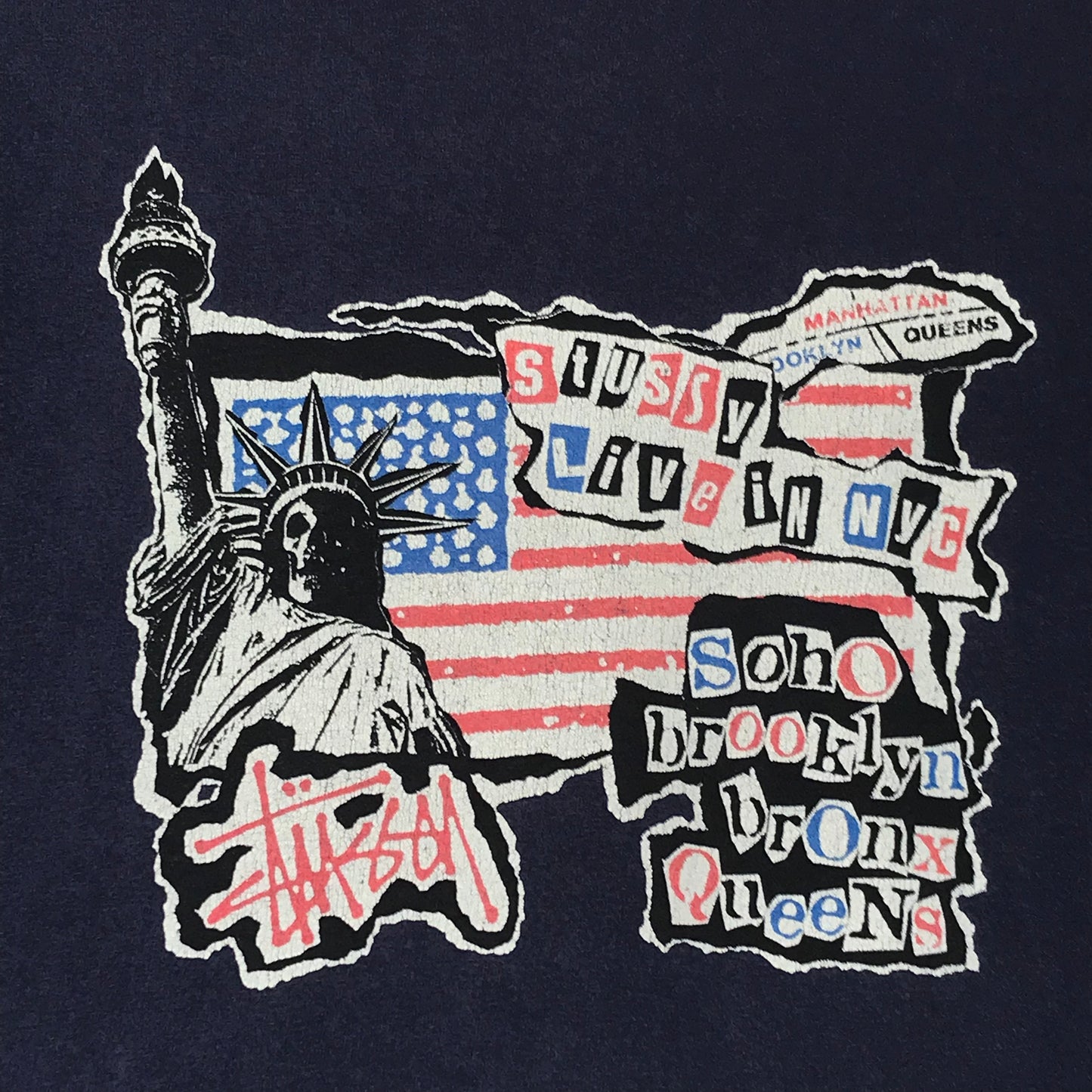 Stüssy Live In New York City t shirt