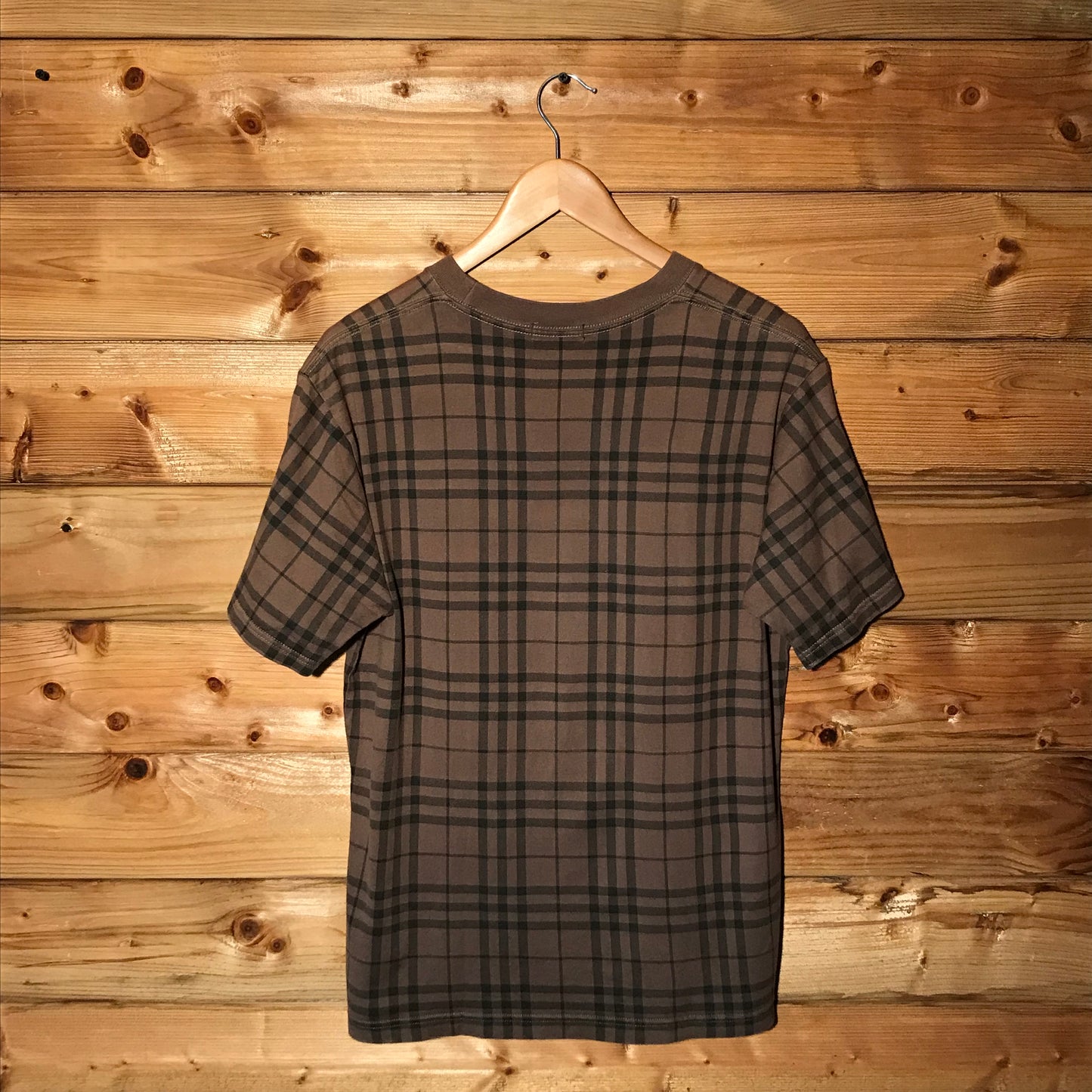 Burberry Blue Label Nova Check Pattern t shirt