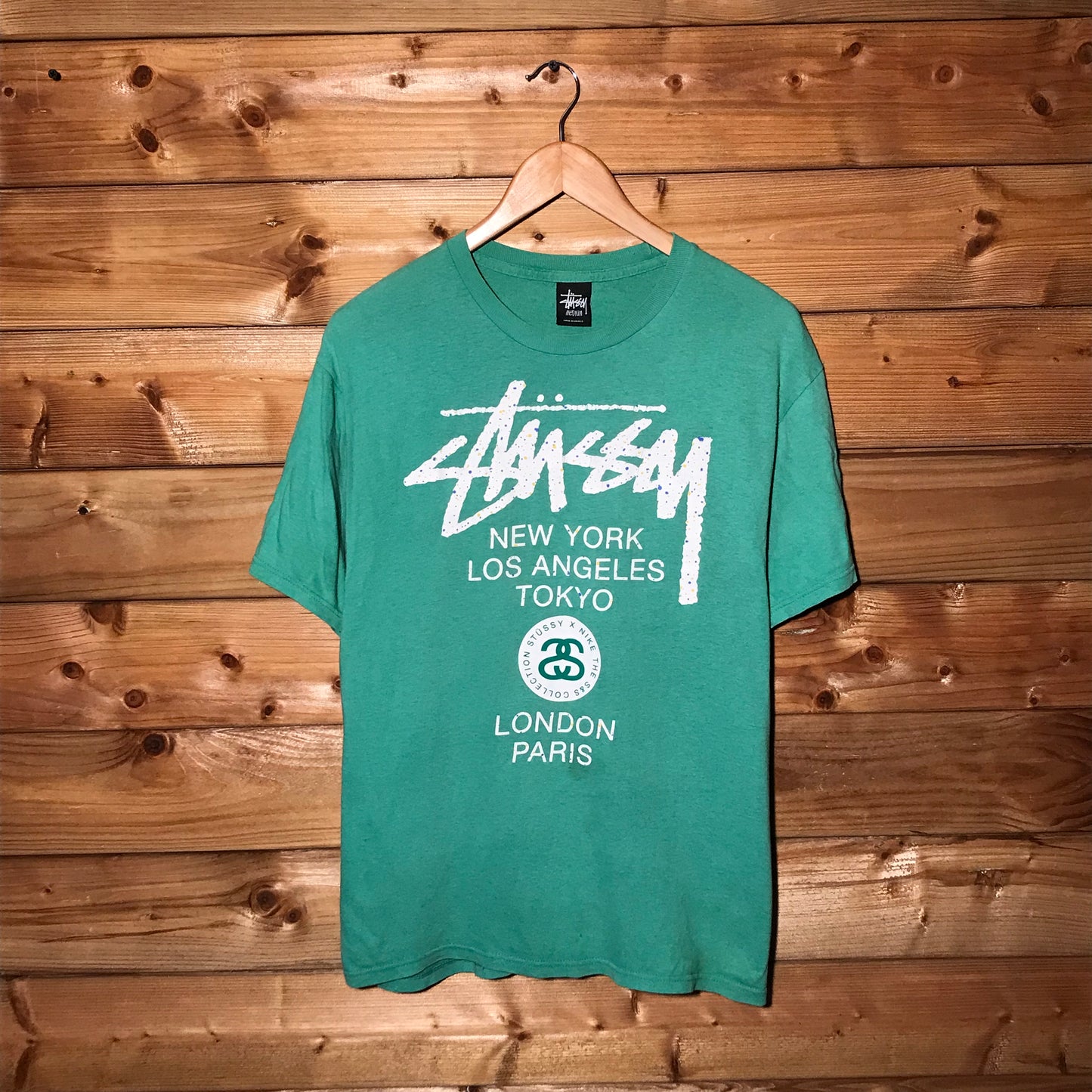 2012 Stüssy x Nike S&S World Tours t shirt