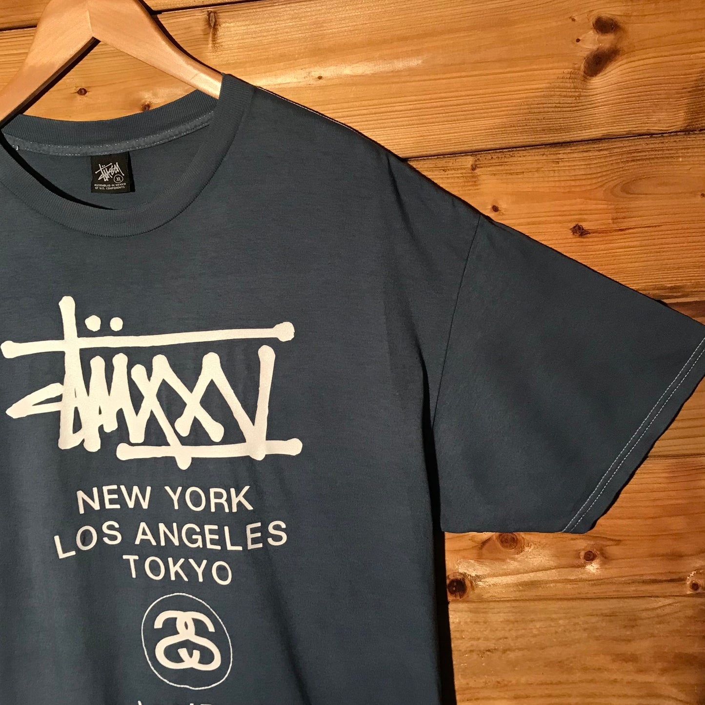 2005 Stüssy 25th Anniversary World Tour t shirt