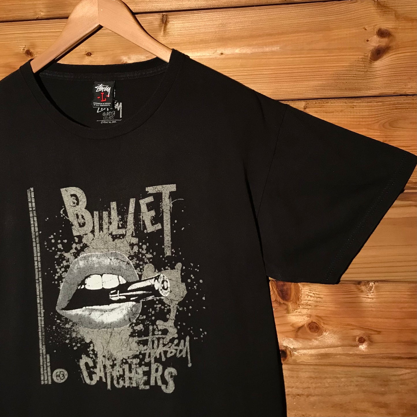 2007 Stüssy Omiya Chapter Bullet Catchers t shirt