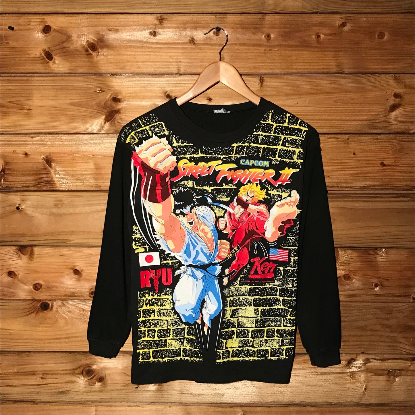 1994 Street Fighter 2 Promo long sleeve t shirt