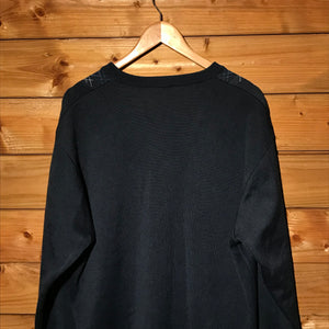 Gabicci Striped Diamond knit sweatshirt
