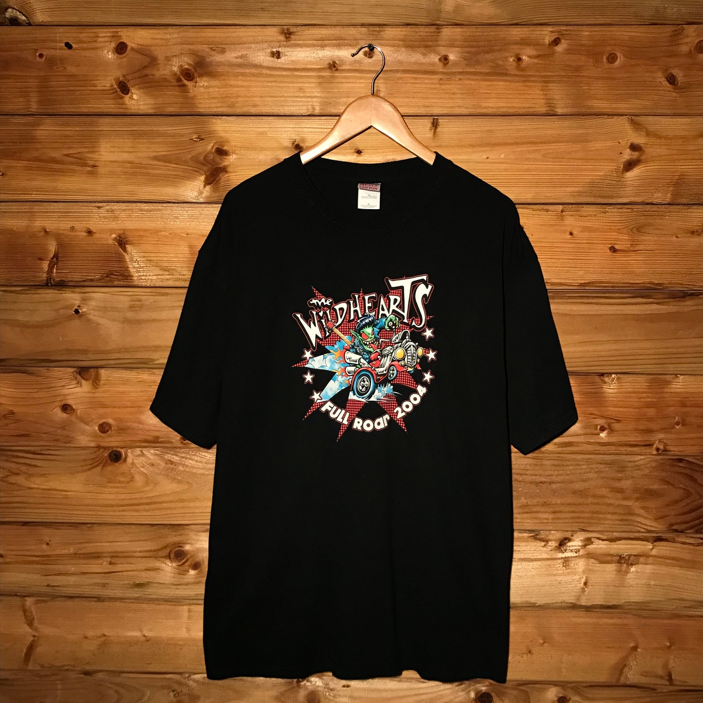 2004 The Wildhearts Full Roar World Tour t shirt