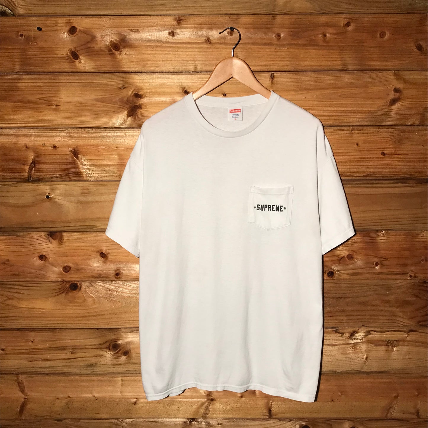 Supreme x Independent Truck Company Pocket Spellout t shirt