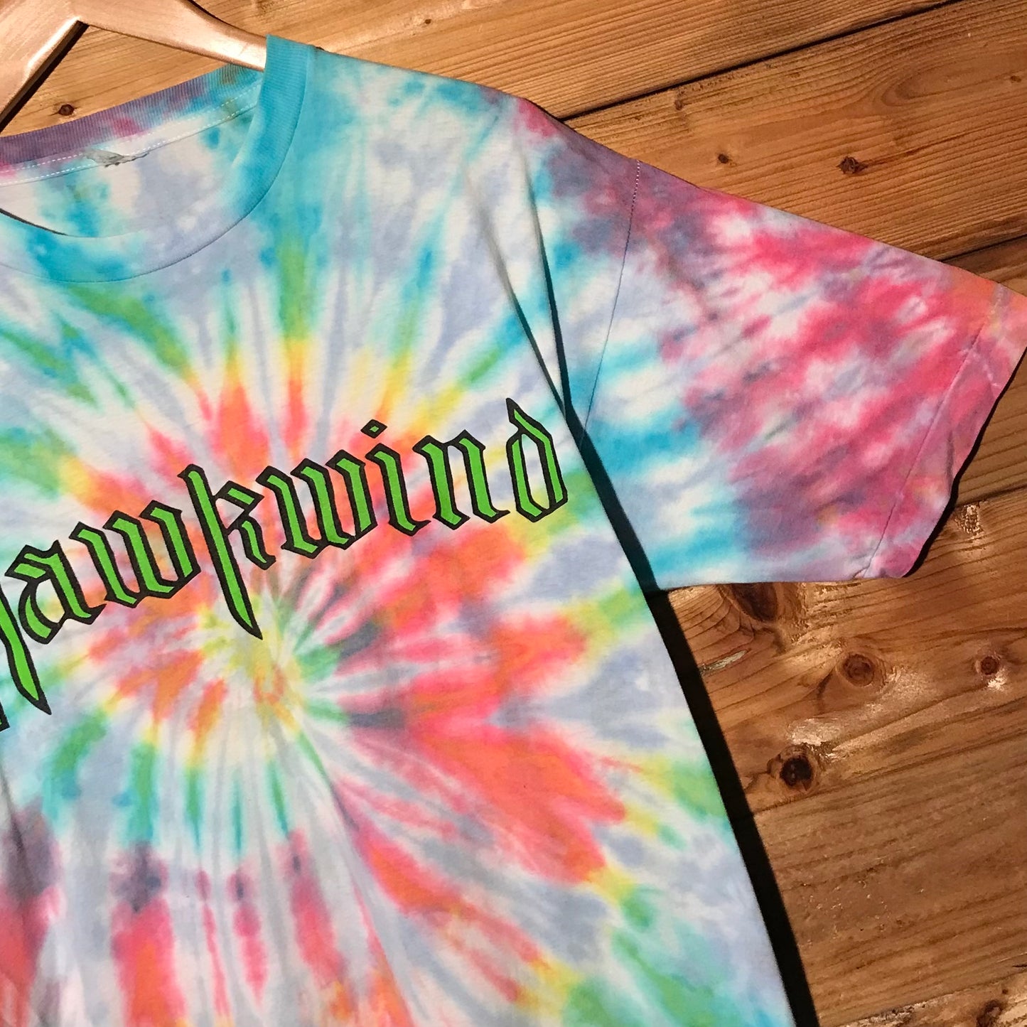 1990 Hawkwind Space Bandits Tour Tie Dye t shirt