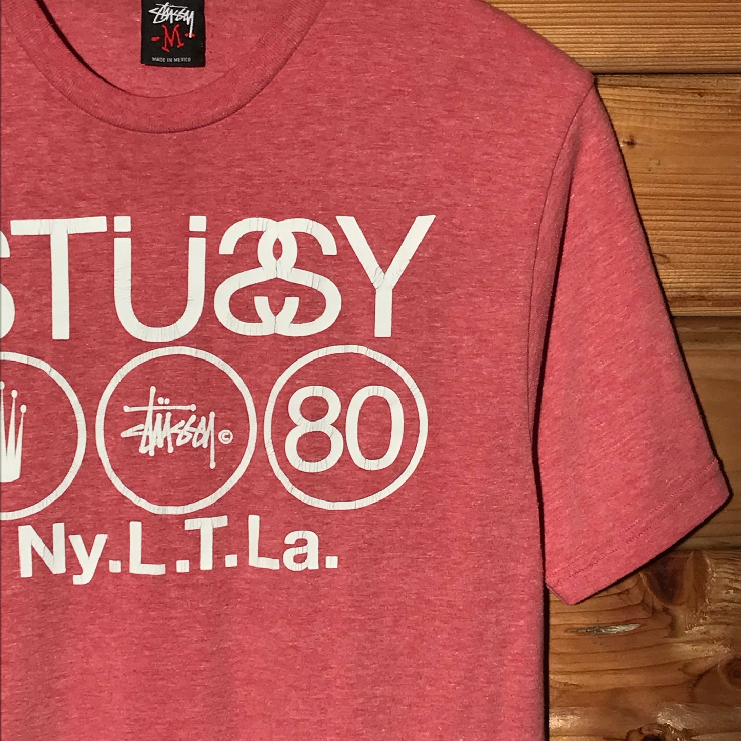 Stüssy NYLTLA Double Spellout t shirt