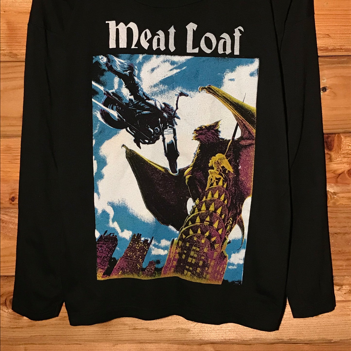 1993 Meat Loaf UK Tour long sleeve t shirt