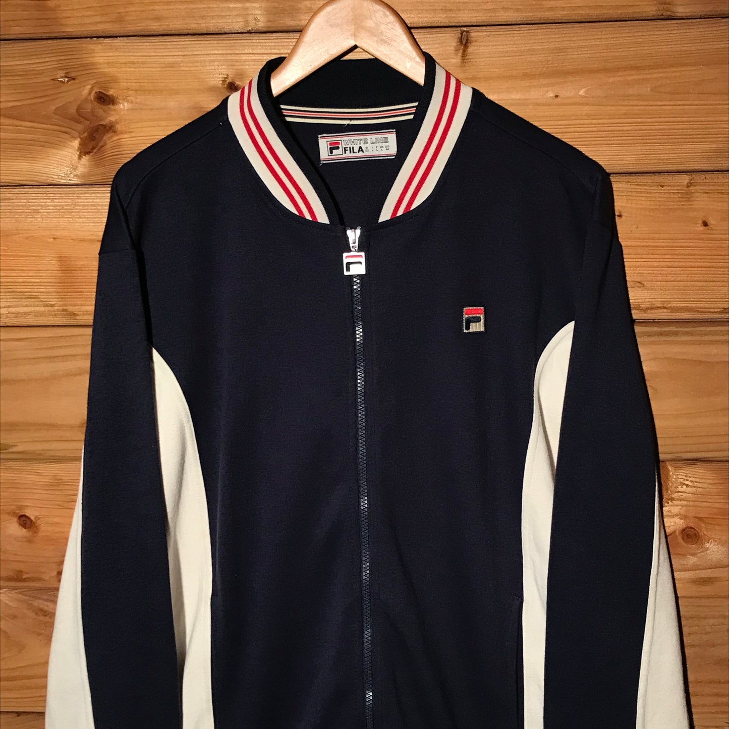 Fila White Line zip up track jacket