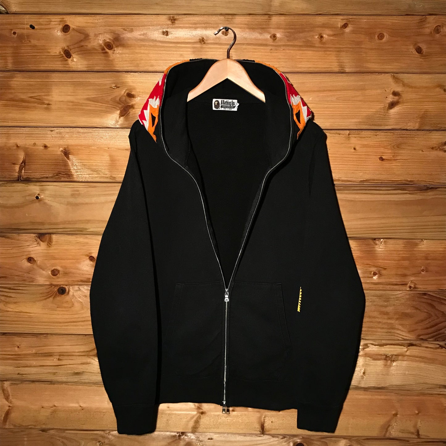 Bape, A Bathing Ape Tiger Face zip up hoodie