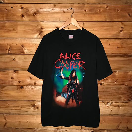 1999 Alice Cooper Rock N Roll Carnival Tour Photo t shirt