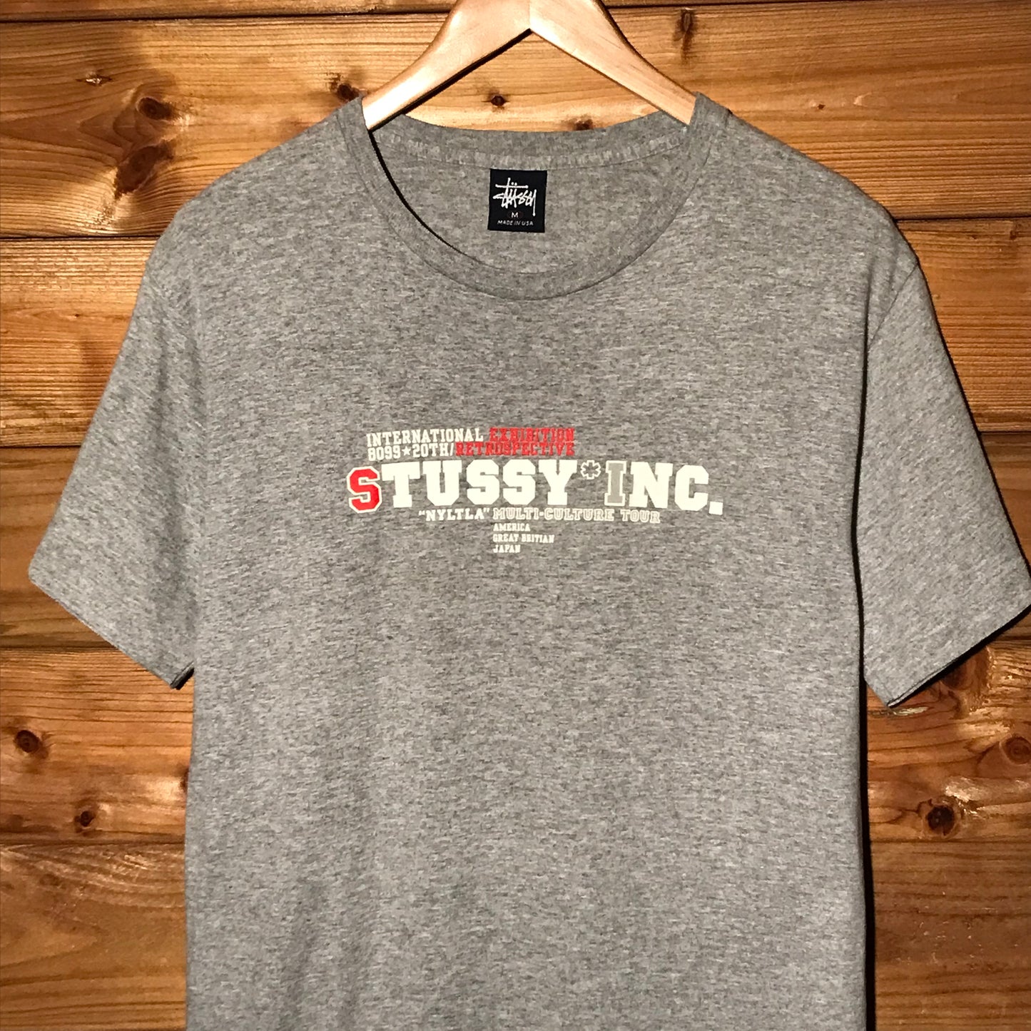 90s Stüssy Incorporated Multi Culture Tour t shirt