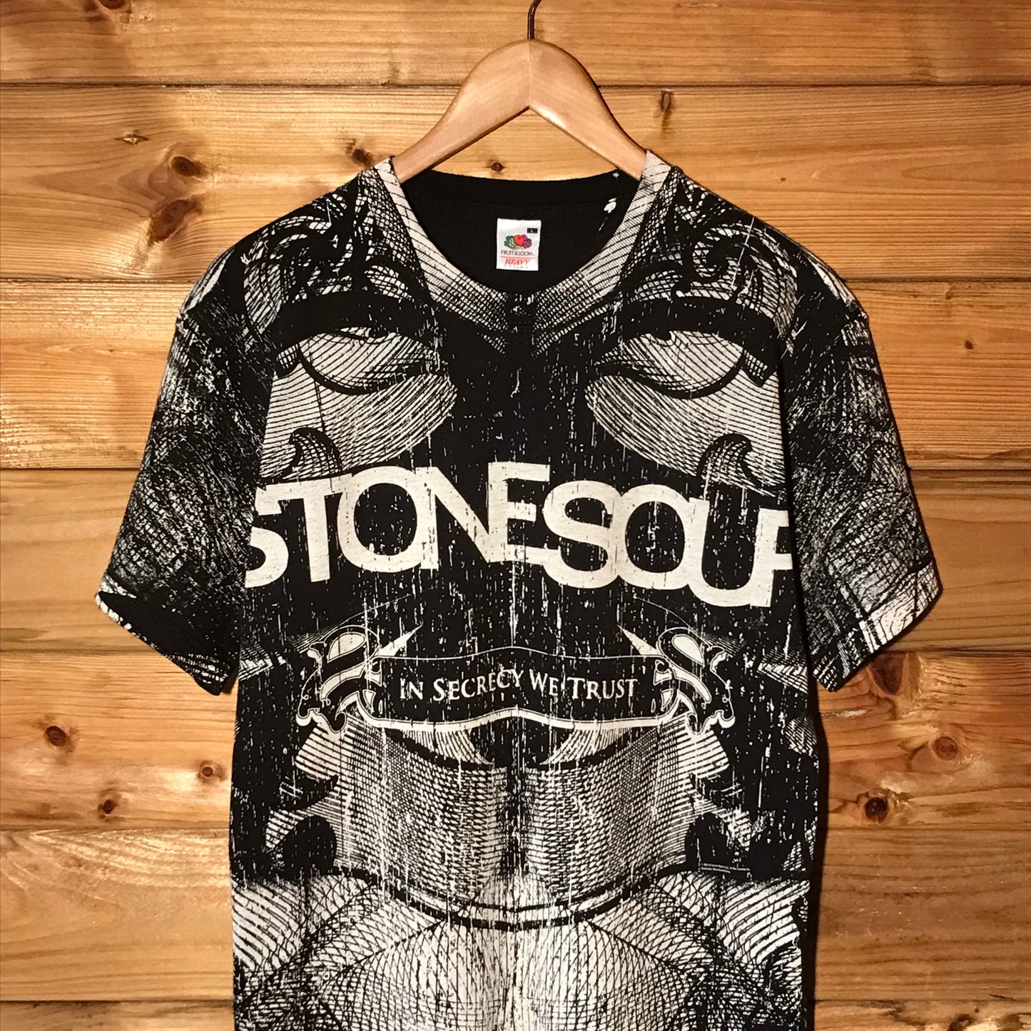 2010 Stone Sour Audio Secrecy Album AOP t shirt