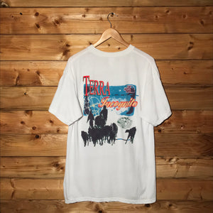 90s The North Face Terra Incognito South Pole Exploration t shirt