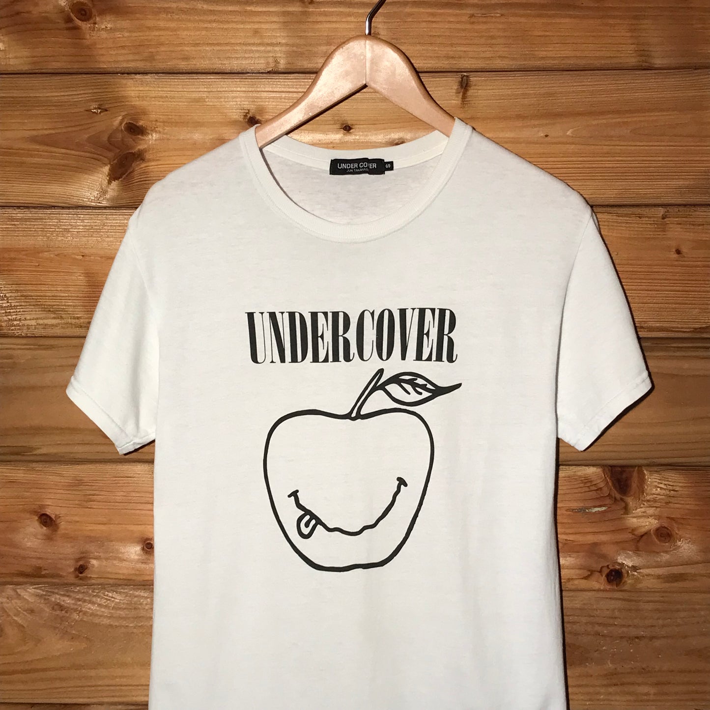 Undercover Nirvana Parody Smiley Apple t shirt