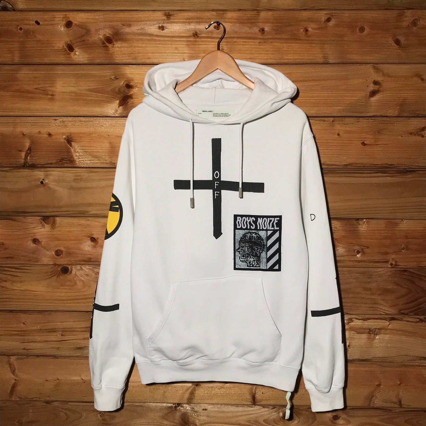 2017 Off White x Boys Noize Mayday Collection hoodie