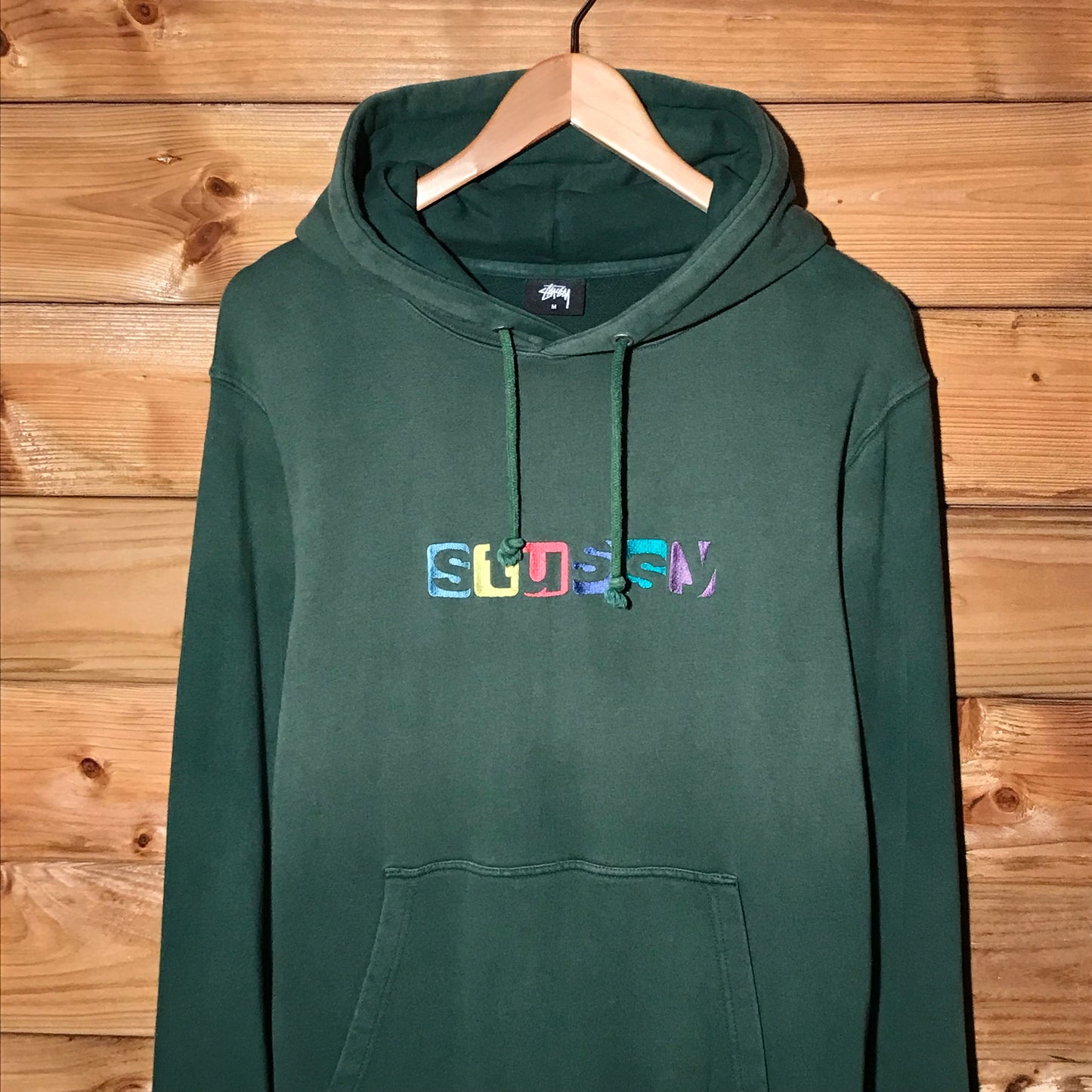 Stüssy Multi Blocks Centre Spellout hoodie