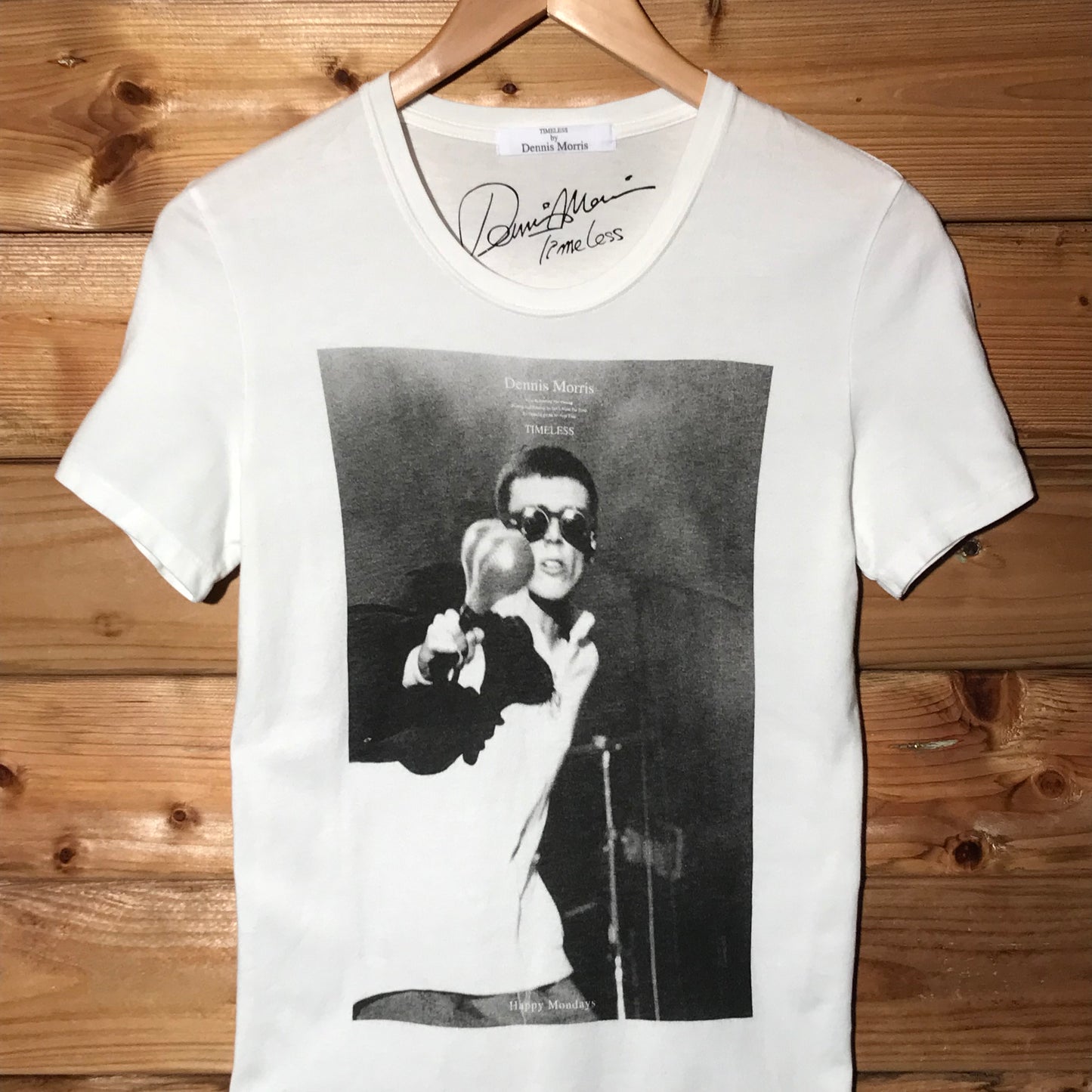 2008 Timeless by Dennis Morris Happy Mondays Bez t shirt