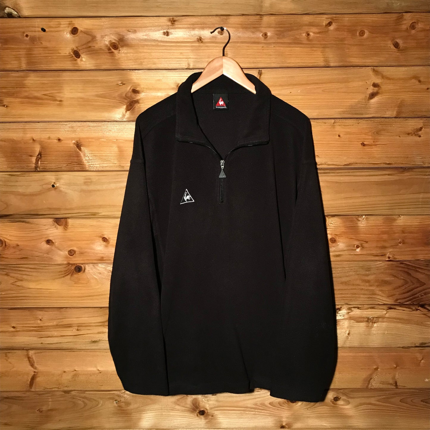 Le Coq Sportif Essentials half zip fleece sweatshirt