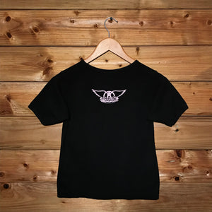 1997 Aerosmith Pink Centre Spellout Song Promo Baby Style t shirt