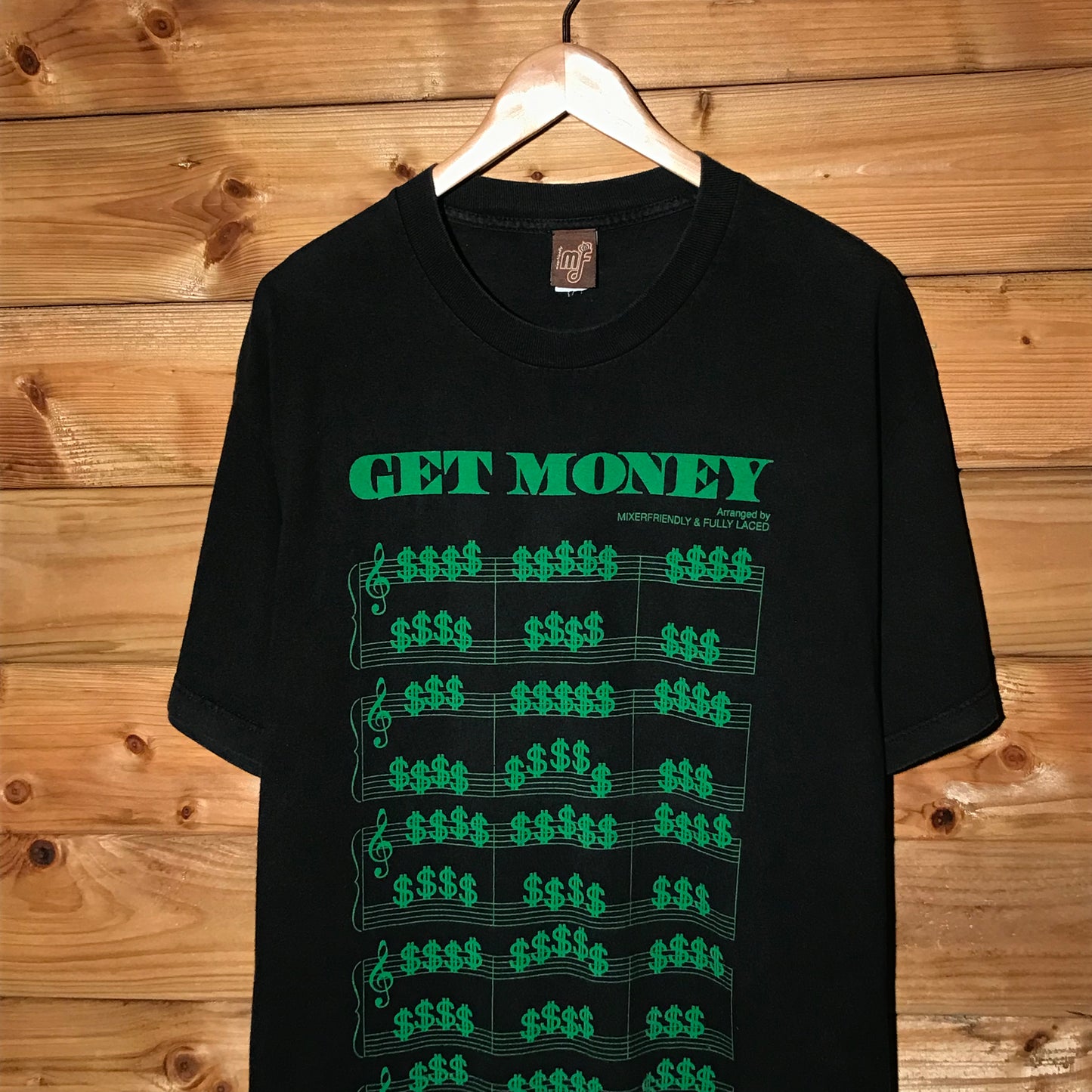 Mixer Friendly x Fully Laced Get Money t shirt