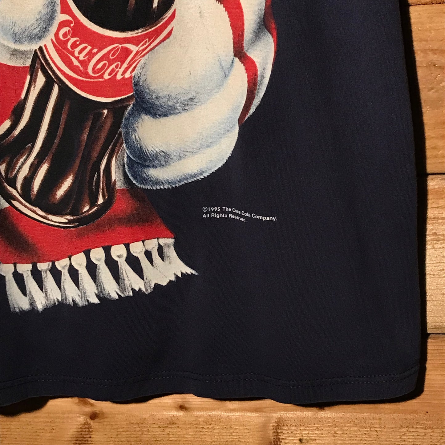 1995 Coca Cola Polar Bear Always Coke t shirt