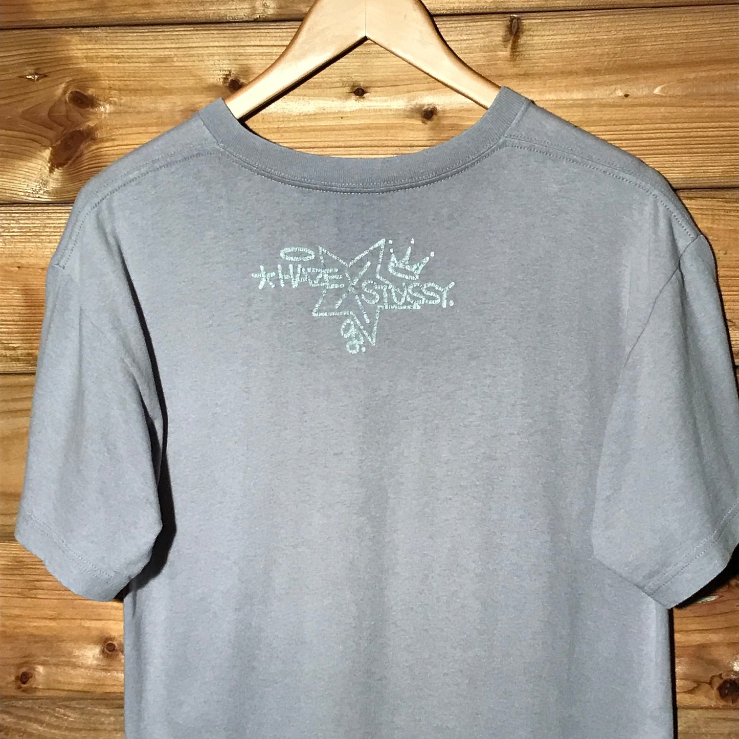 Stüssy x Eric Haze Tonal Repeat Spellout t shirt