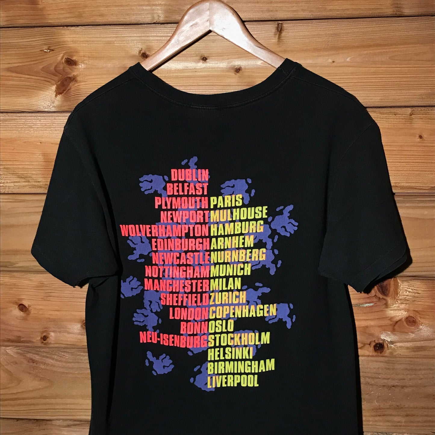 1991 Extreme Pornograffitti Europe Tour t shirt