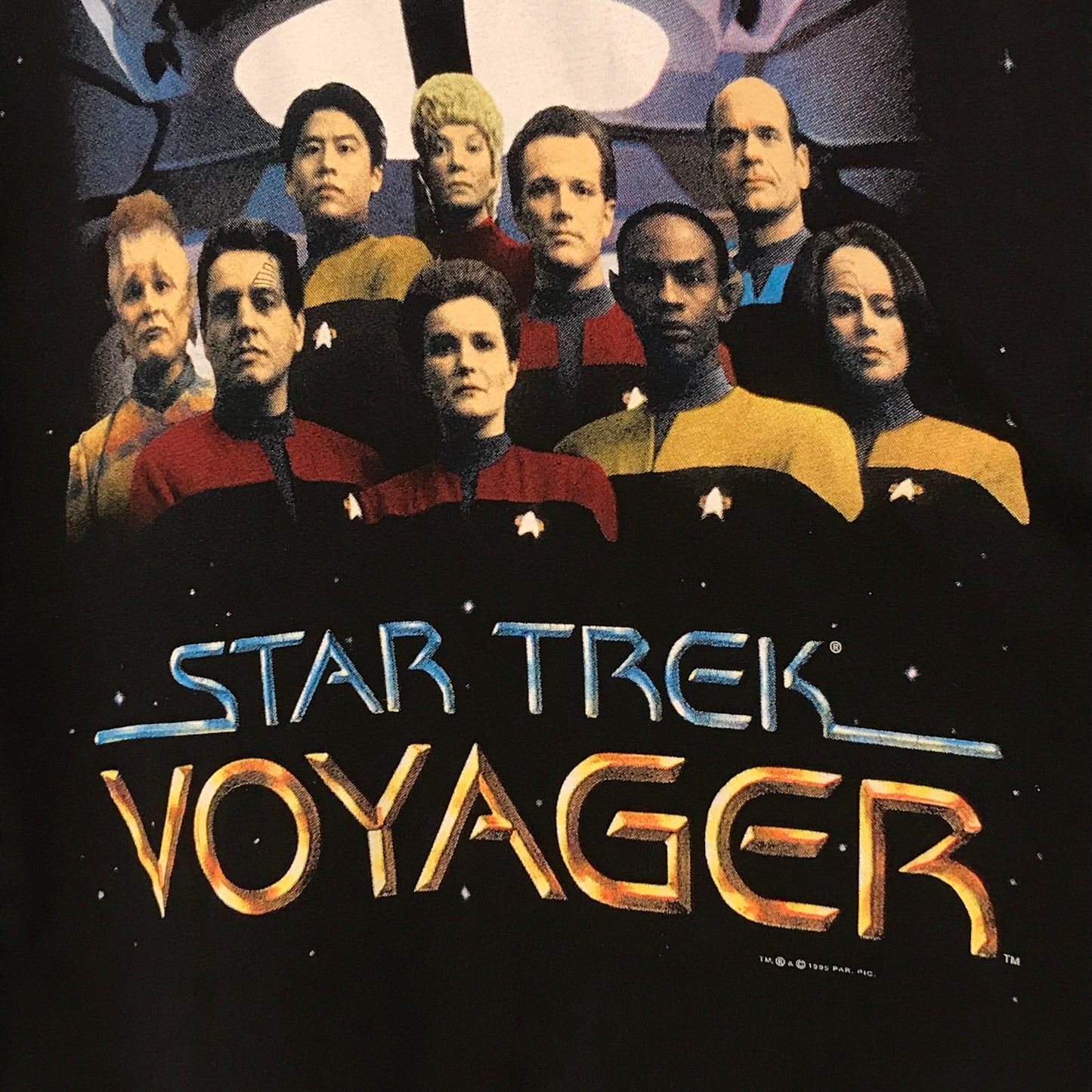 1995 Star Trek Voyager Promo t shirt