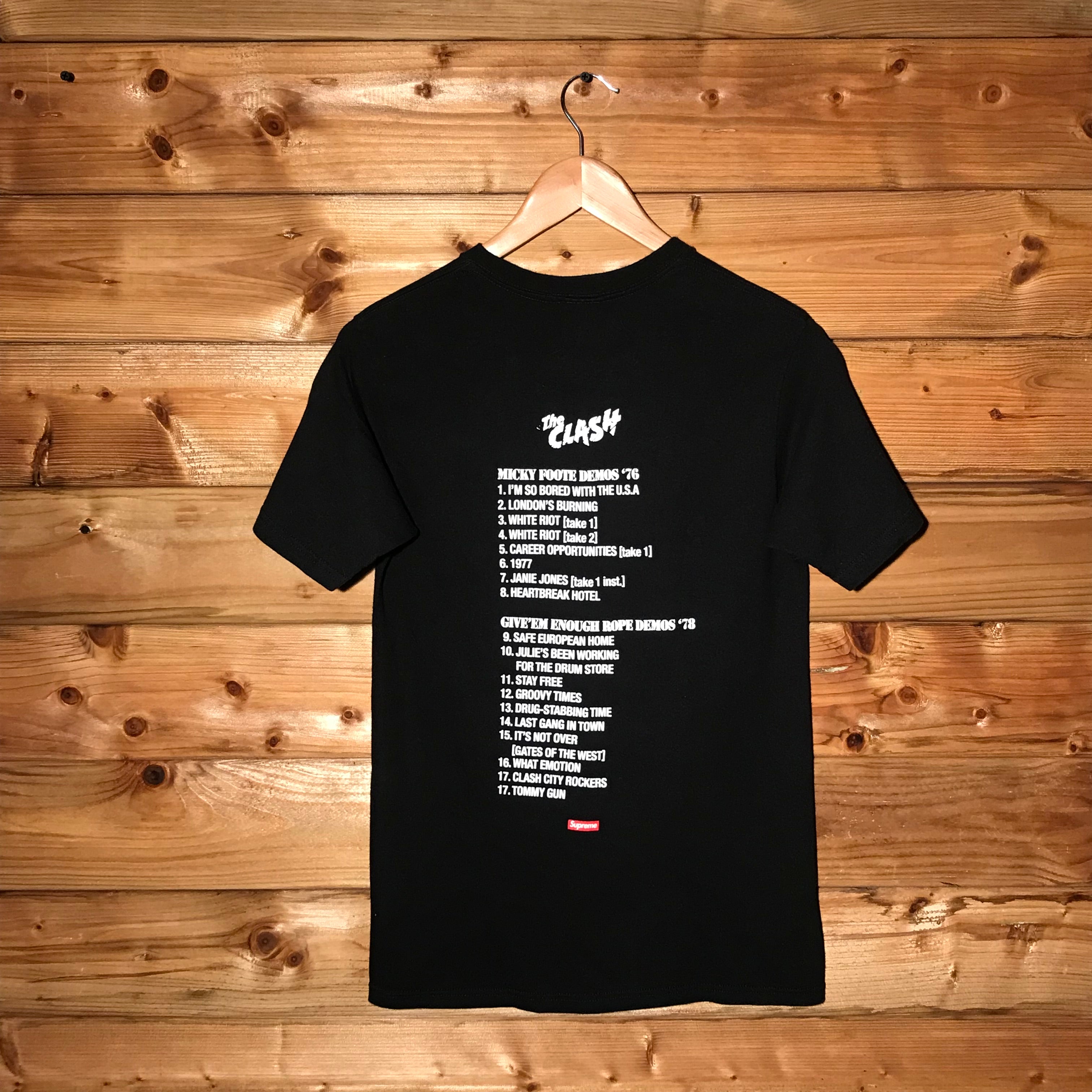 トップス 10SS Supreme \"THE CLASH\" Young Punks Tee Supreme | Clash/Young Punks Tee - UG.SHAFT