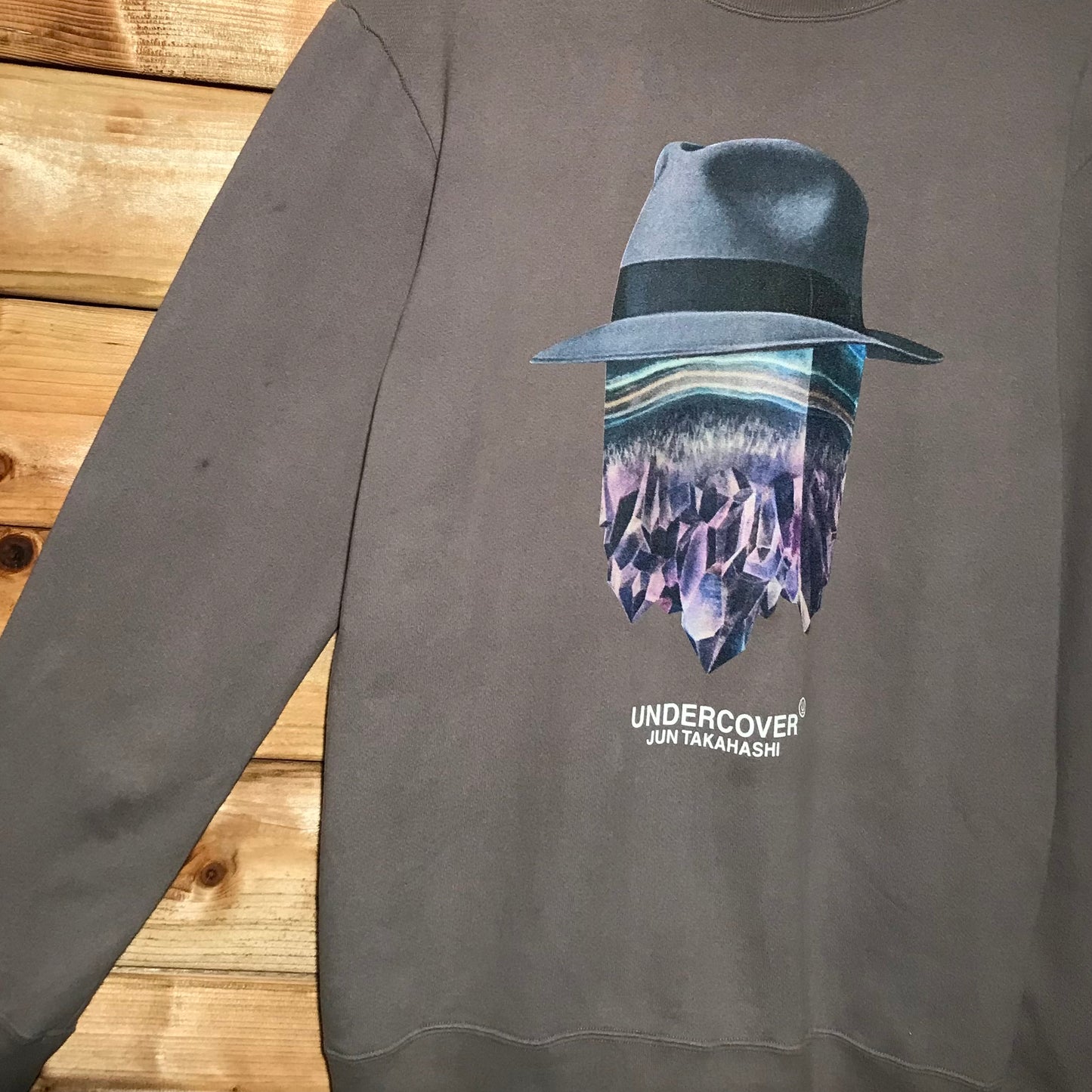 2012 Undercover Crystals Hat sweatshirt