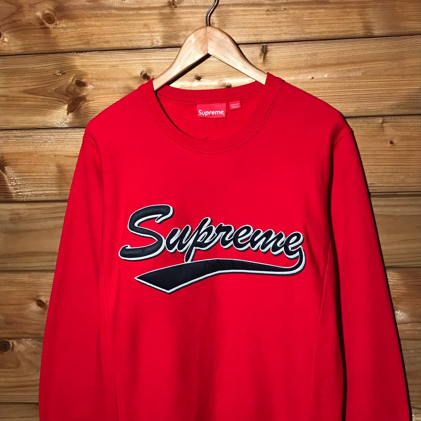 Supreme Brush Script Spellout sweatshirt