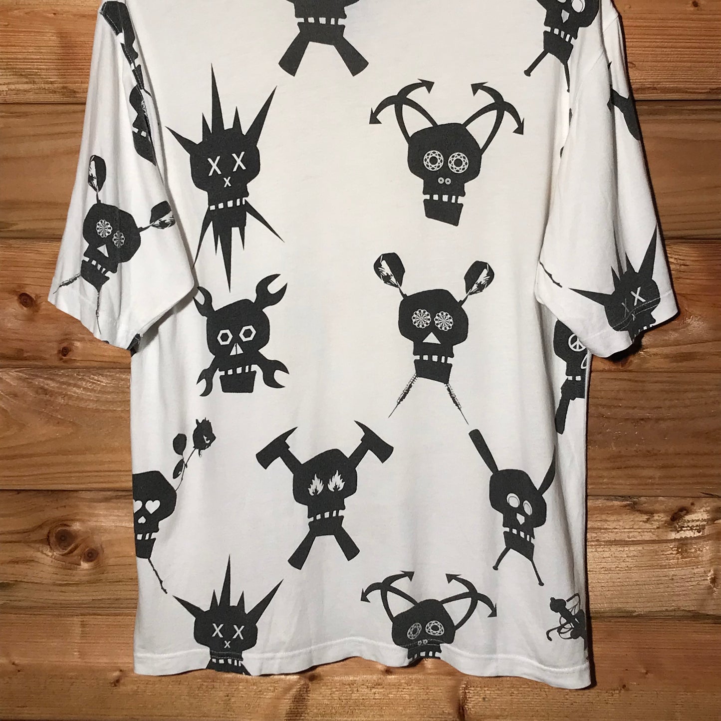 Stüssy x Futura Skullacon Repeat Spellout t shirt