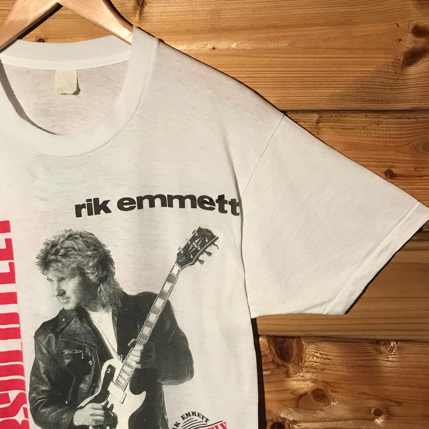 1991 Rik Emmett Absolutely USA Tour t shirt