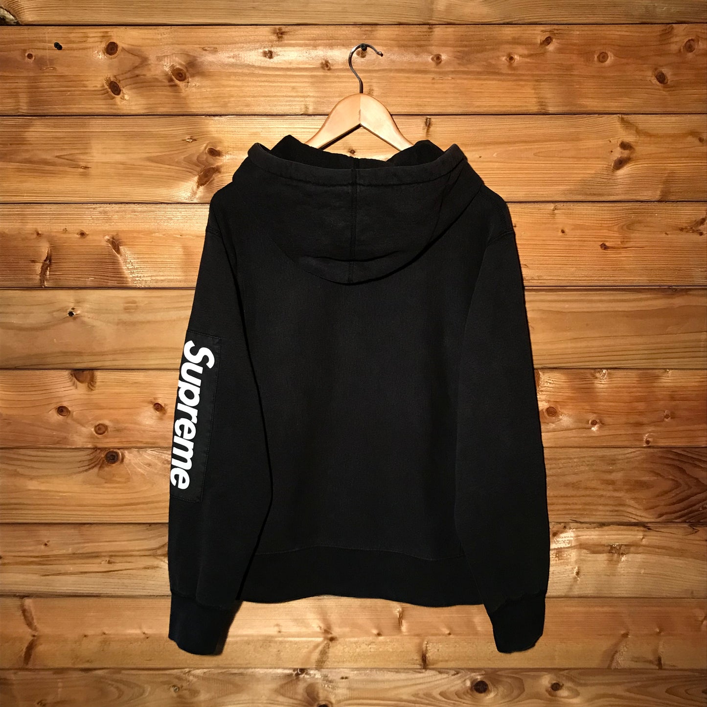 Supreme Sleeve Patch Box Logo hoodie