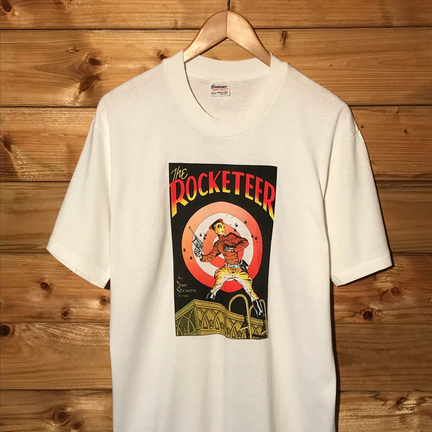 1982 The Rocketeer Comic Promo t shirt