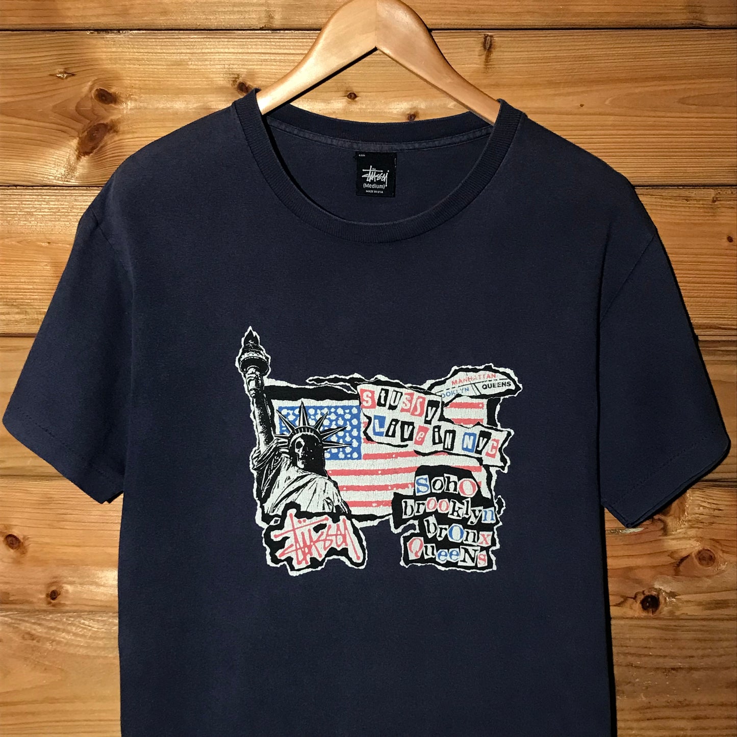 Stüssy Live In New York City t shirt