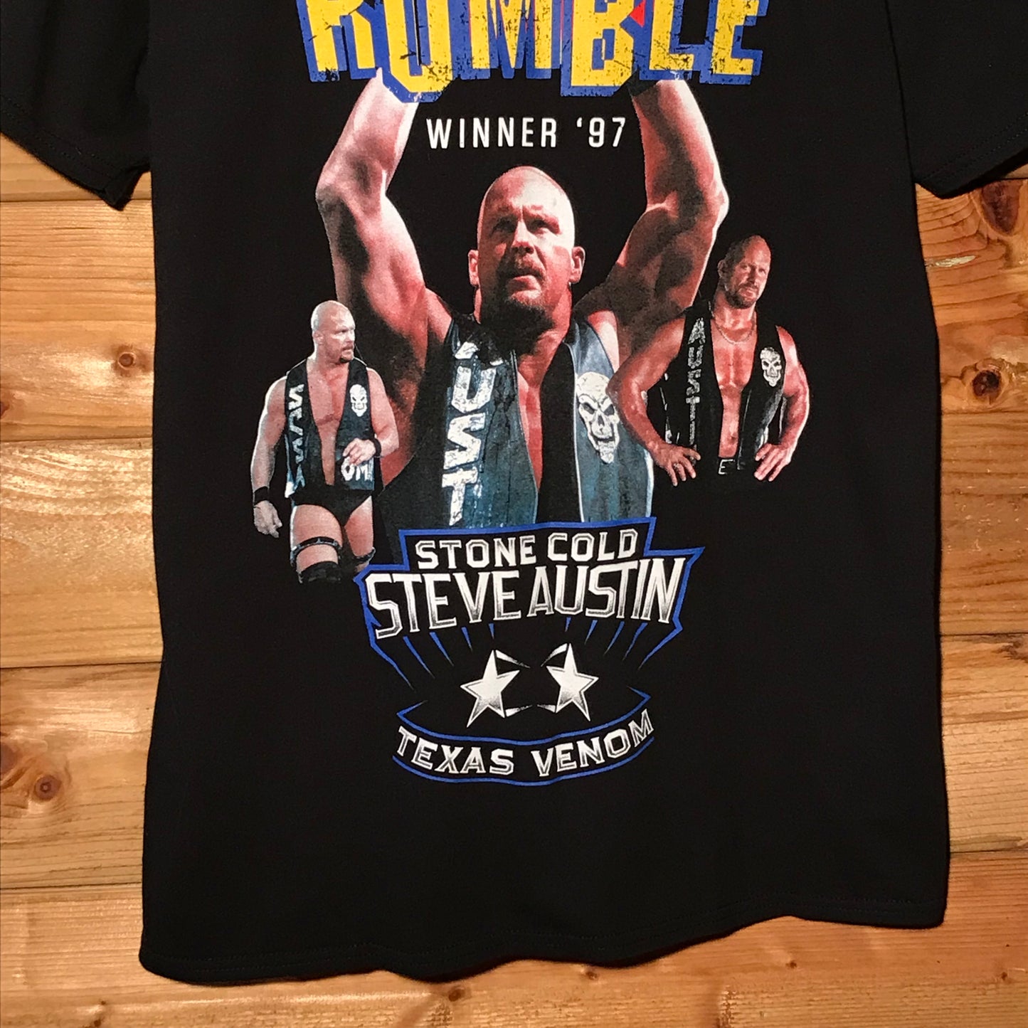 2018 WWE Steve Austin Royal Rumble Winner t shirt