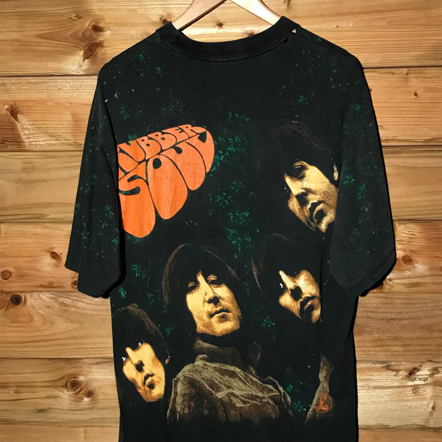 90s The Beatles Rubber Soul Album AOP t shirt