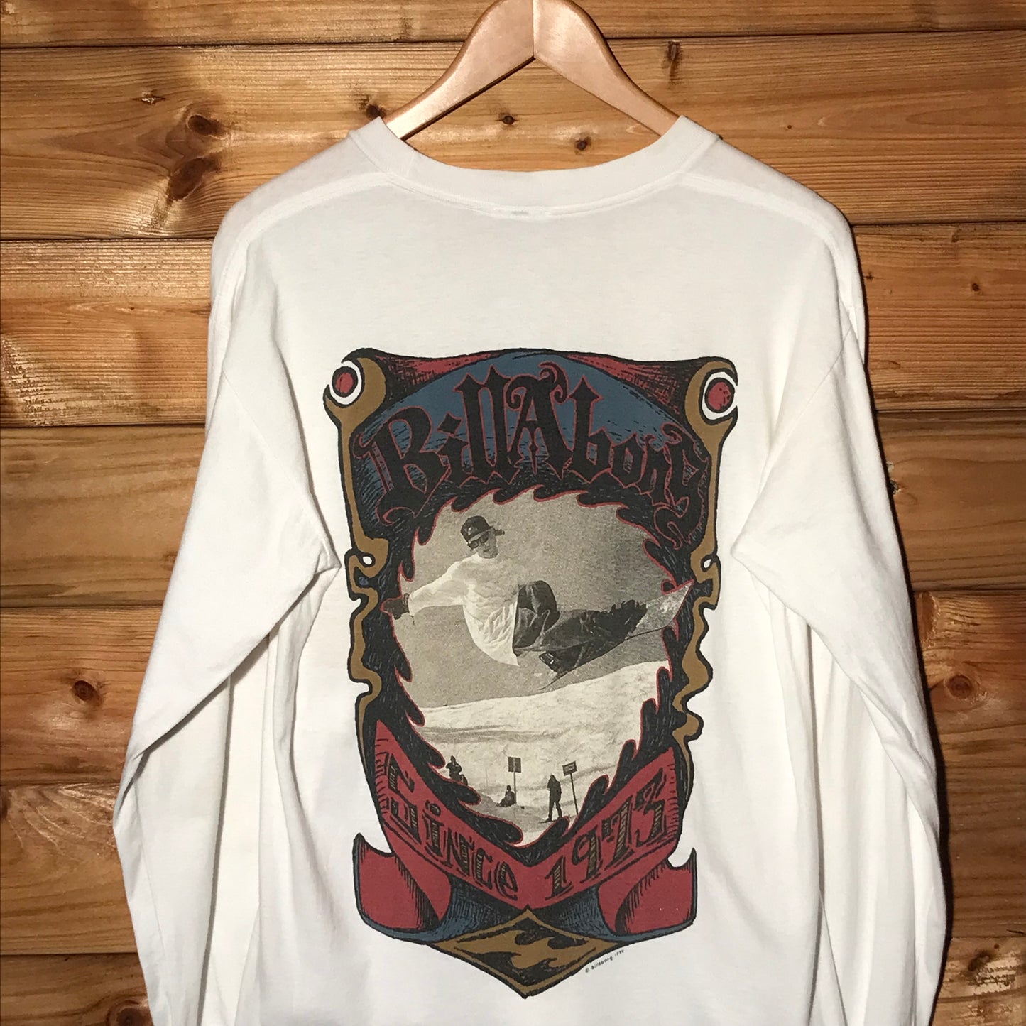 1994 Billabong Snowboarder Photo long sleeve t shirt