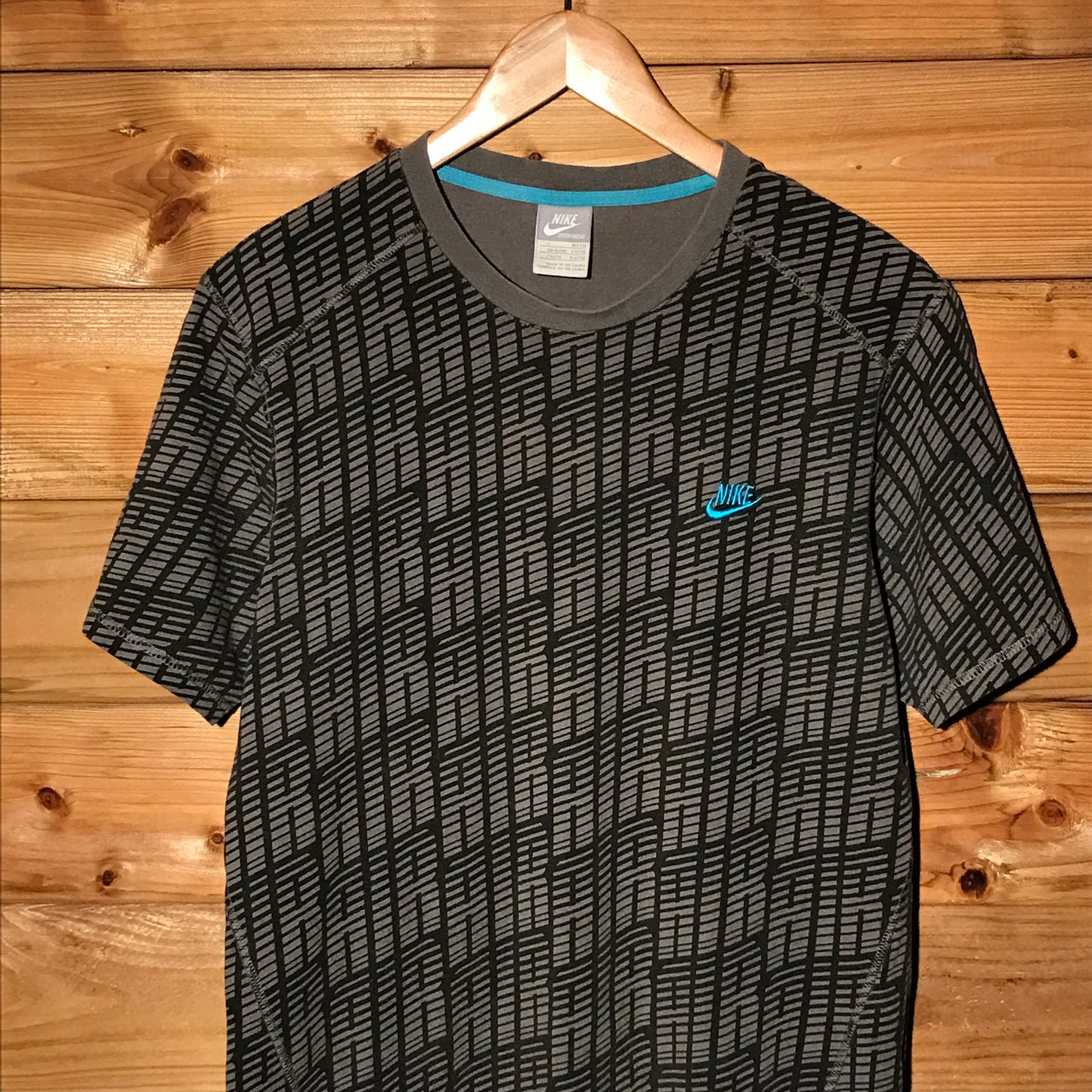 2009 Nike Air Gradient Spellout AOP t shirt