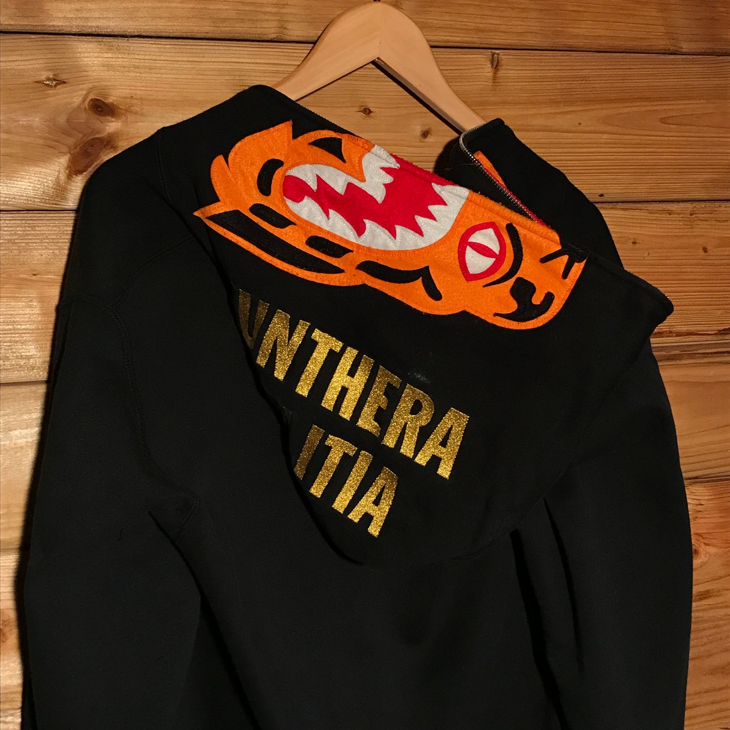 Bape, A Bathing Ape Tiger Face zip up hoodie