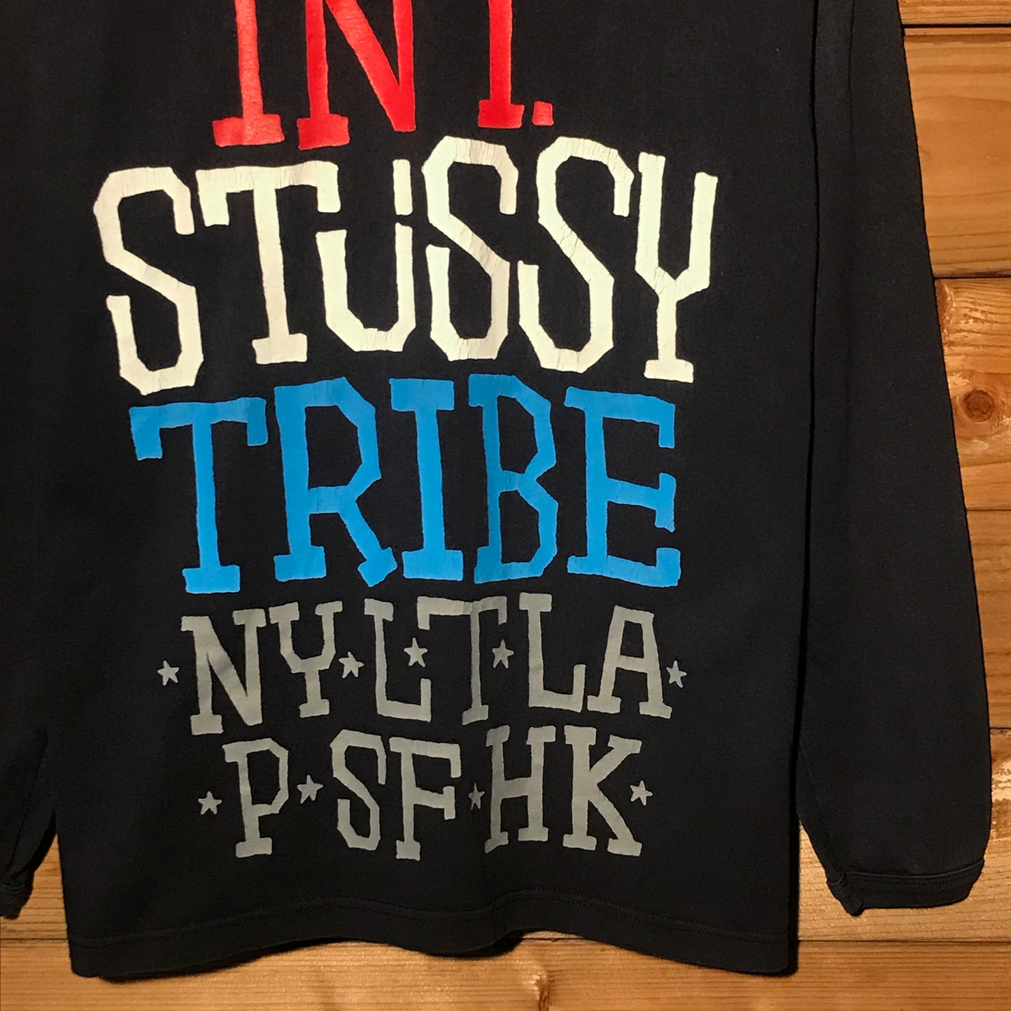 Stüssy International Tribe NYTLA PSFHK long sleeve t shirt