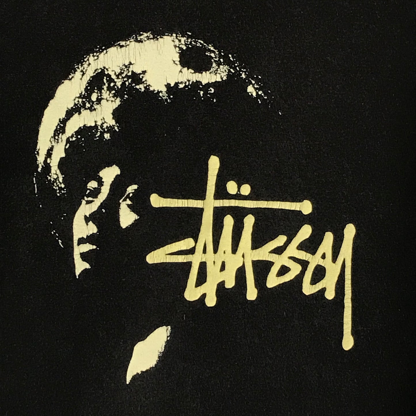 Stüssy Afro Centre Script Spellout t shirt