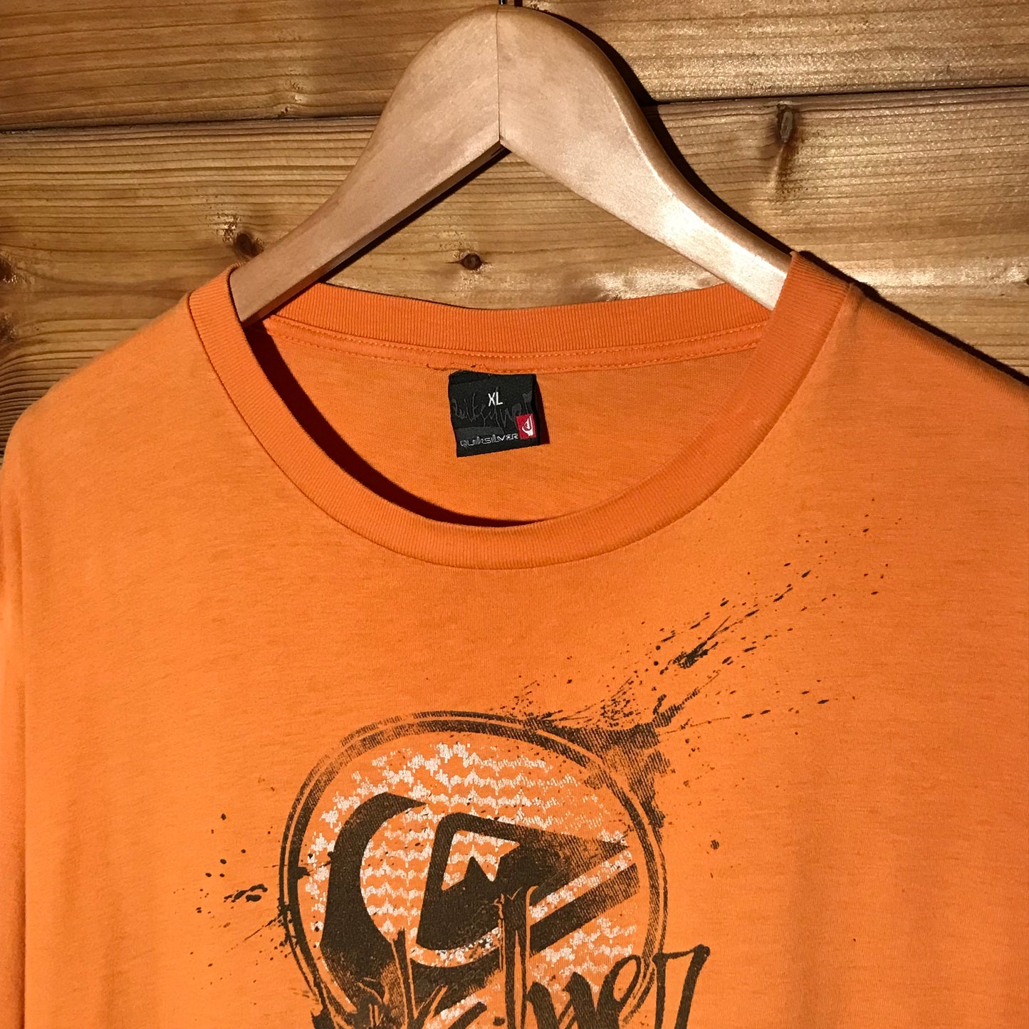 Quiksilver Centre Spellout t shirt