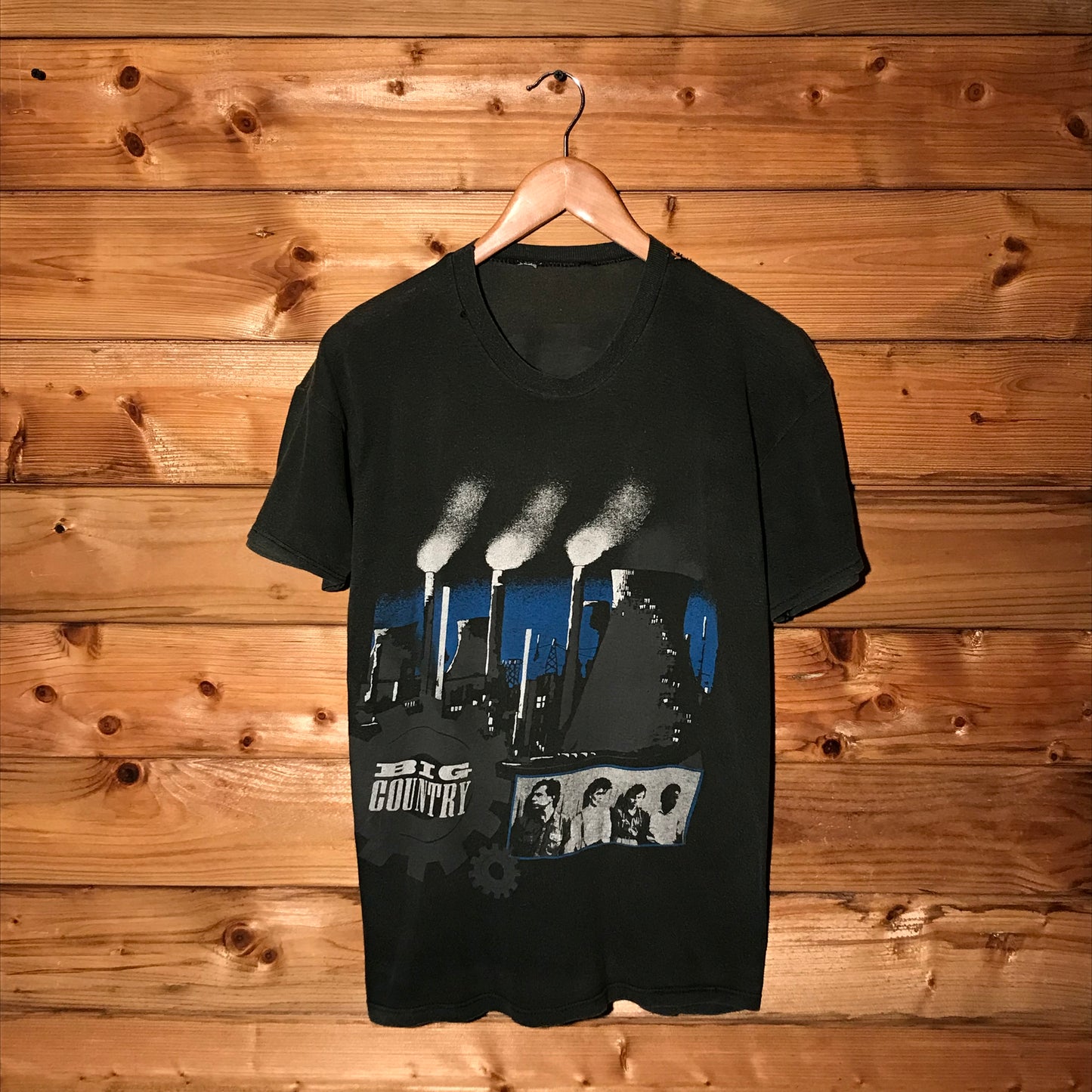 1984 Big Country Steeltown And Country UK Tour t shirt