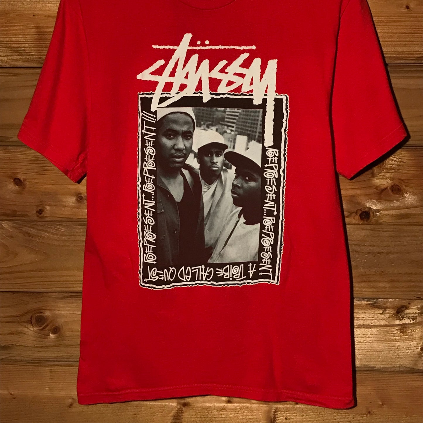 2015 Stüssy A Tribe Called Quest 35th Anniversary Photo t shirt