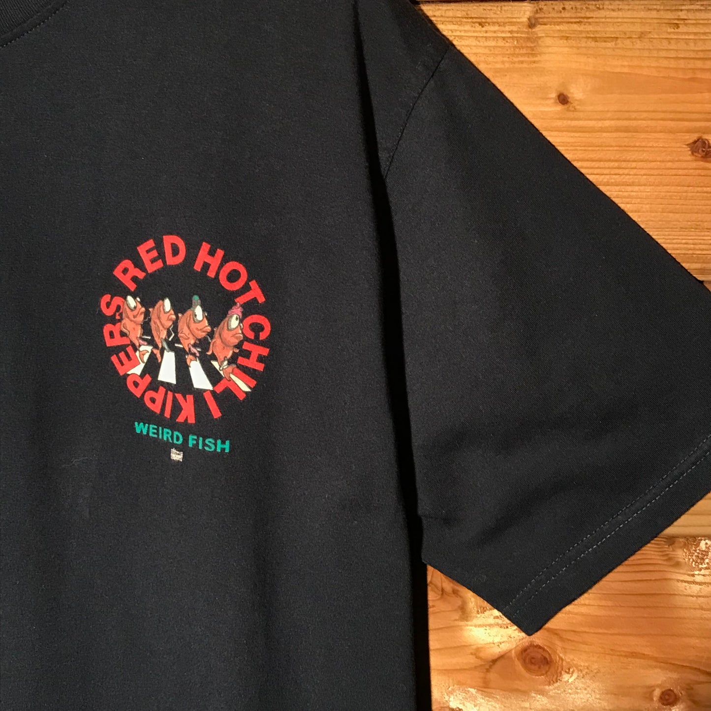 Weird Fish Red Hot Chilli Kippers Band Parody t shirt