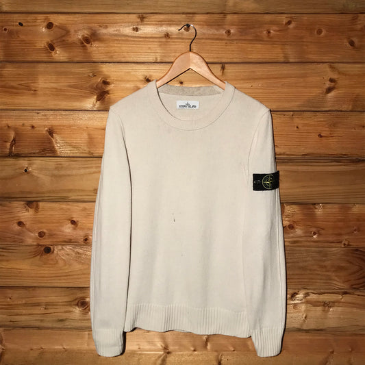 Stone Island wool knit sweatshirt