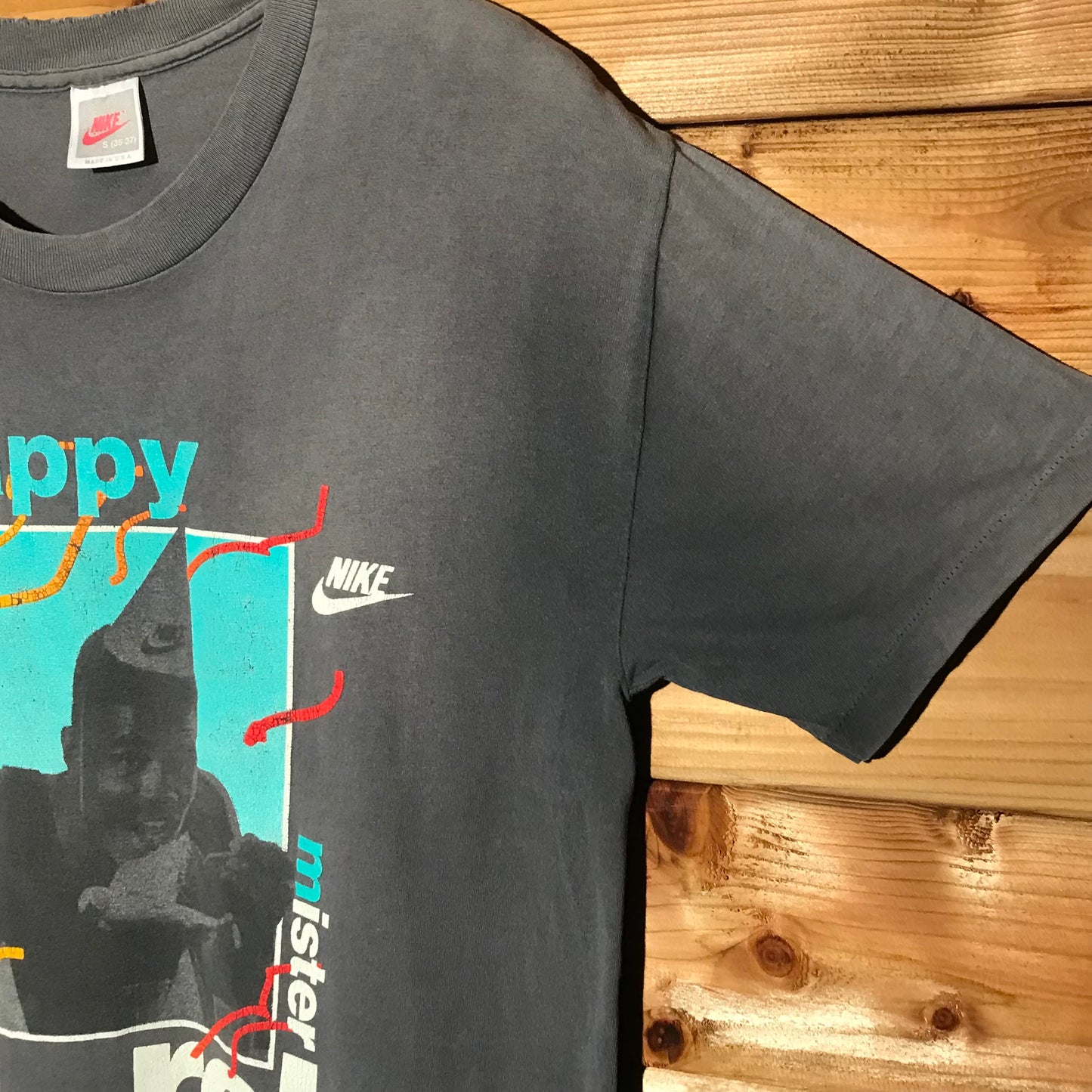 90s Nike Happy Birthday Mister Robinson Photo t shirt